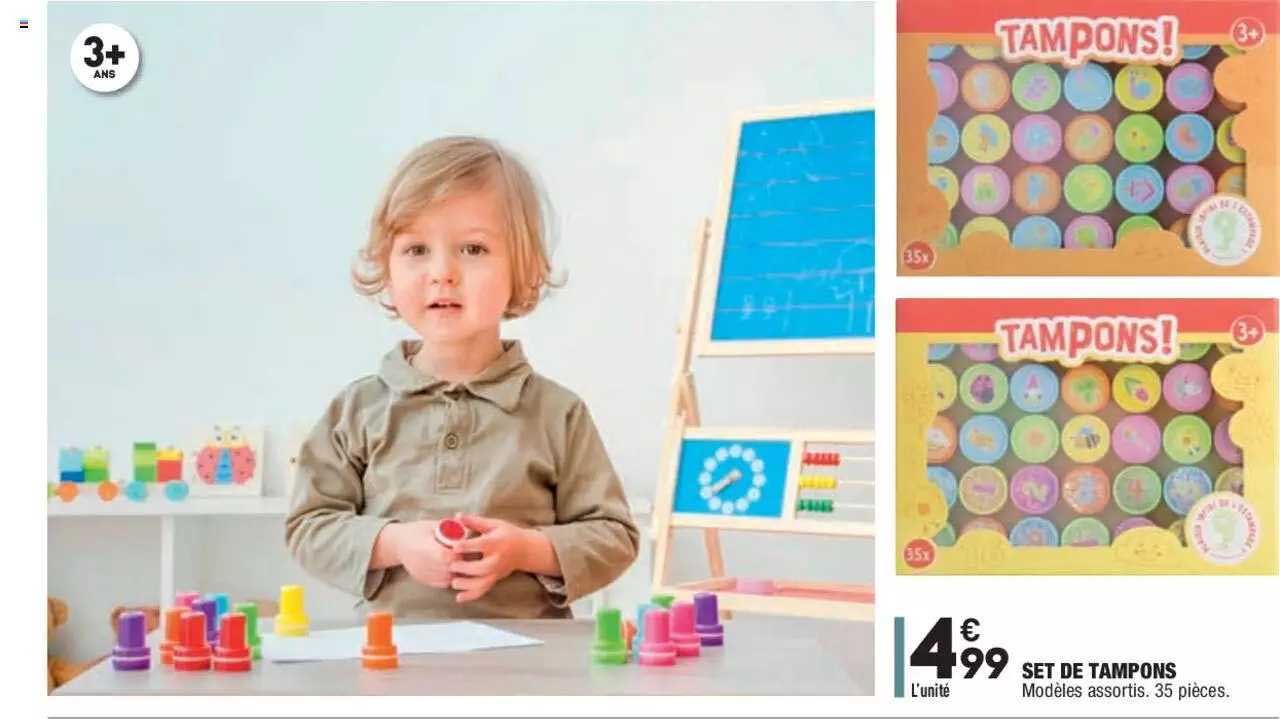 Promo Set De Tampons chez Aldi iCatalogue.fr