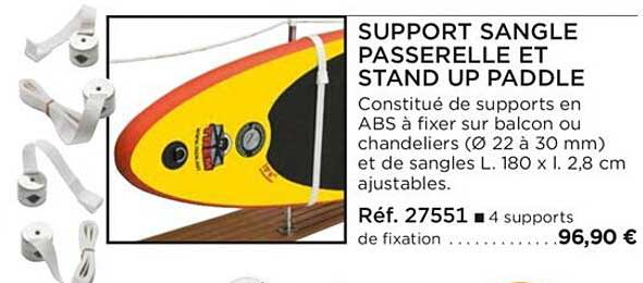 Uship Support Sangle Passerelle Et Stand Up Paddle