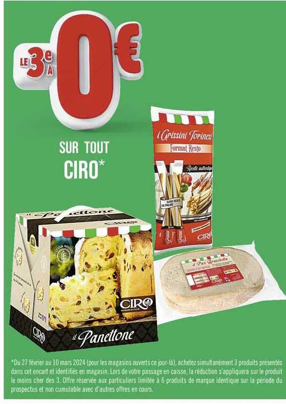 Promo Ciro chez Casino Supermarchés - iCatalogue.fr