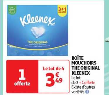 Mouchoirs Triple Epaisseur Original XL - 16 Boîtes De 40 Mouchoirs Triple Epaisseur Original XL - 16 Boîtes De 40