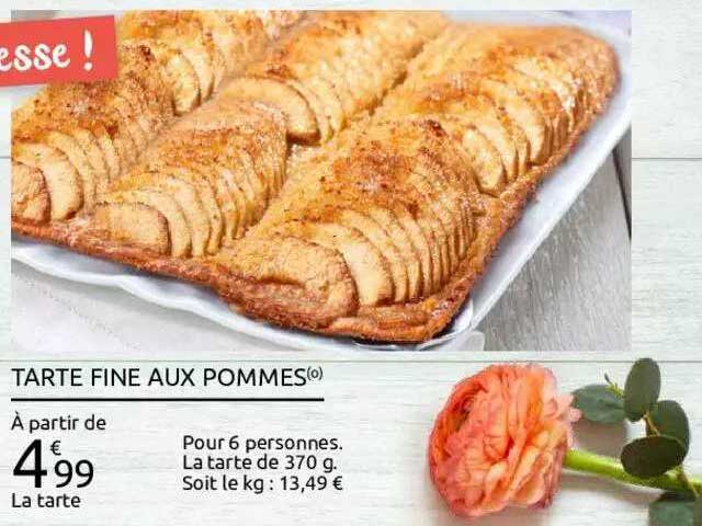 Carrefour Tarte Fine Aux Pommes