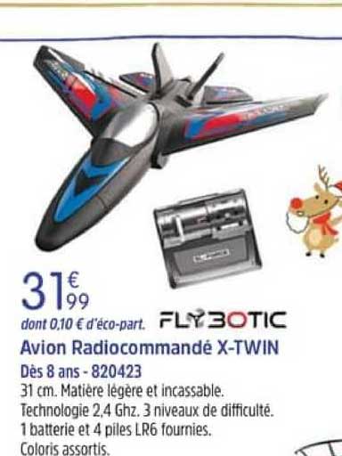FLYBOTIC - Hélicoptère télécommandé - Air Panther - La Grande Récré