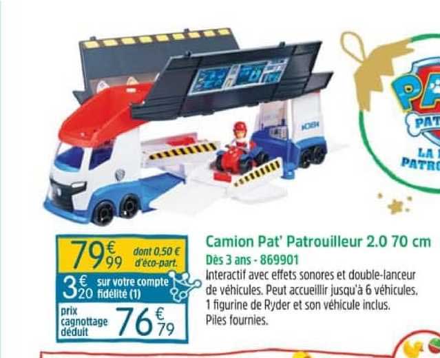 La Pat'Patrouille - Camion Pat'Patrouilleur 2.0