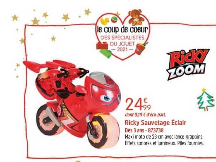 Ricky Zoom - Moto Sauvetage Éclair