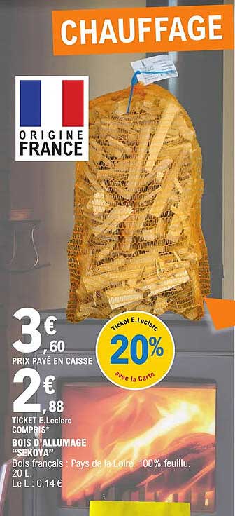 Bois D'allumage Sec - 20 Kg De Bûchettes Pin/épicéa/sapin - Pour Cheminée, Barbecue, Feu De Camp