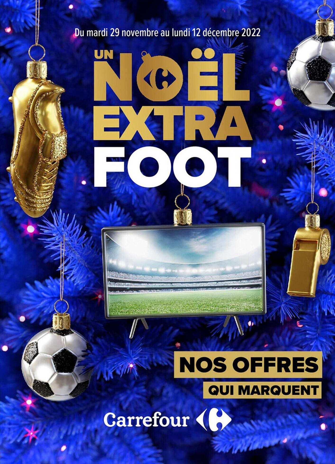 Promo Un Noël Extra Foot chez Carrefour - iCatalogue.fr