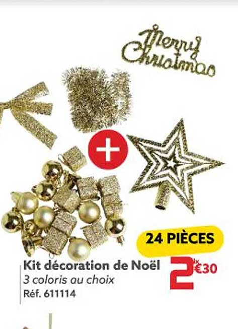 Kit De Décoration De Noël En Feutre - DIY, Formes Pré-perforées, Fil, Rembourrage, Aiguille Inclus