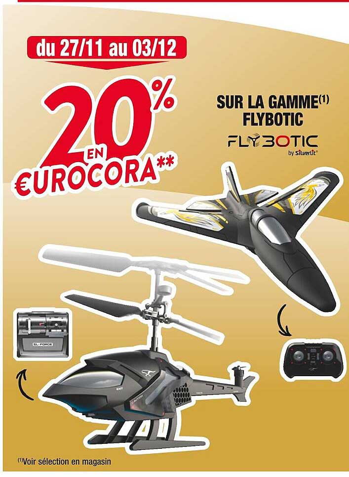 Promo Flybotic flashing drone chez Hyper U