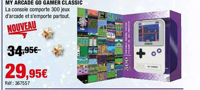 Promo My Arcade Go Gamer Classic Chez Autobacs ICatalogue fr