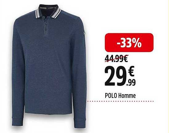 Promo Polo Homme chez Intersport - iCatalogue.fr