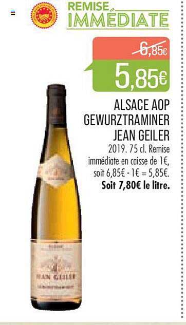Match Alsace Aop Gewurztraminer Jean Geiler