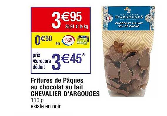 Dragon chocolat au lait Chevaliers d'Argouges