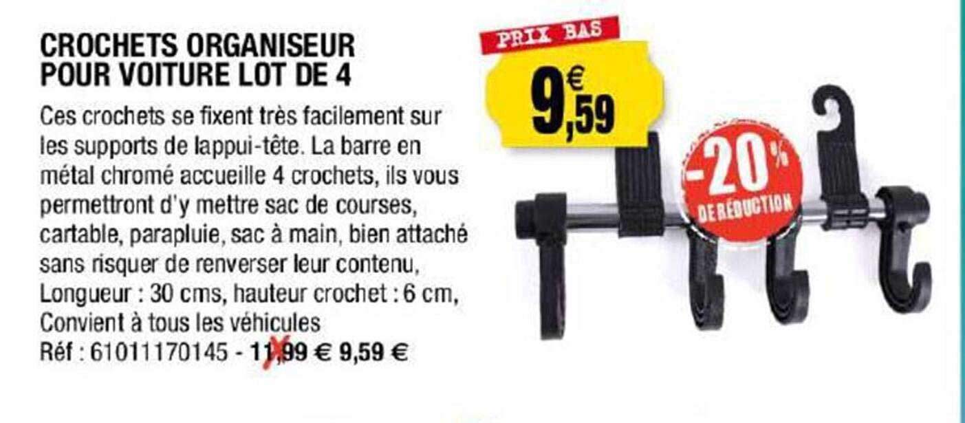 Lot De 2 Porte-ceintures/cravates En Bois Avec 8 Crochets Pivotants 360° - Pour Armoire, Rangement écharpes, Soutiens-gorge, Maillots