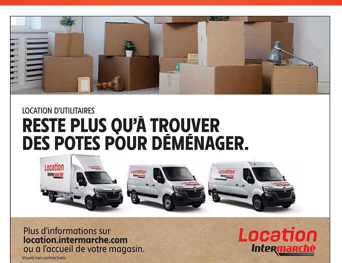 Promo Location D'utilitaires chez Intermarché iCatalogue.fr