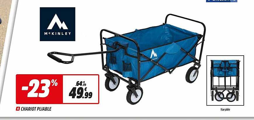 Intersport Chariot Pliable Mc Kinley