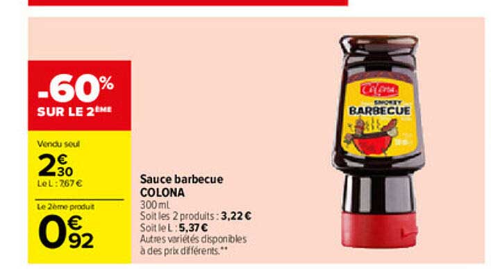 Sauce barbecue - Colona