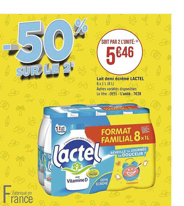 Prix Lait Demi Ecreme Lidl