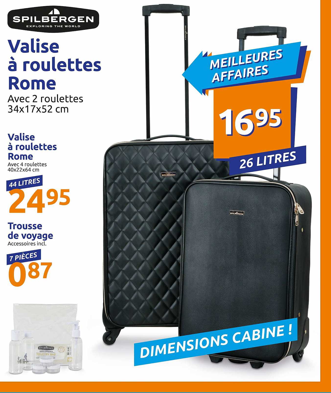valise voyage action