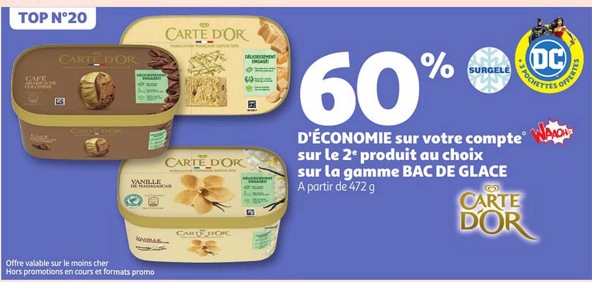 Promo La Gamme Bac De Glace Carte D or Chez Auchan ICatalogue fr Promo La Gamme Bac De Glace Carte D or Chez Auchan ICatalogue fr