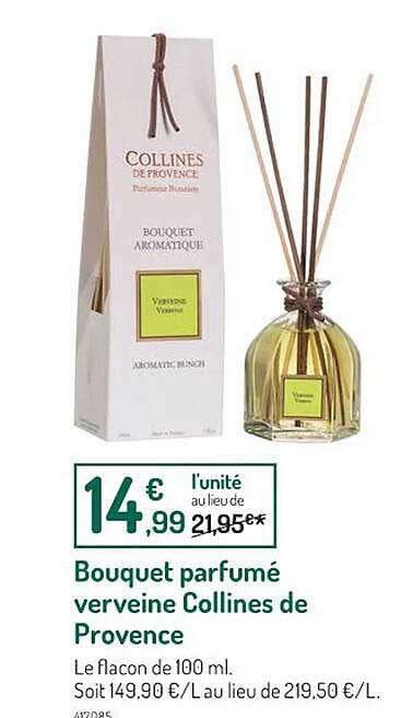 Profumo Per Interni Collines De Provence Spray: Note Legnose Di Olivo E Cedro, Vetro 3,9x15,7 Cm