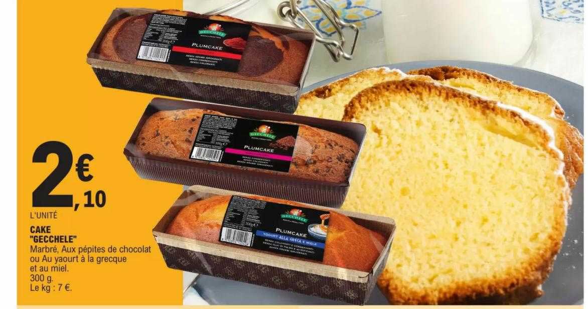 Promo Cake gecchele Chez E Leclerc ICatalogue fr