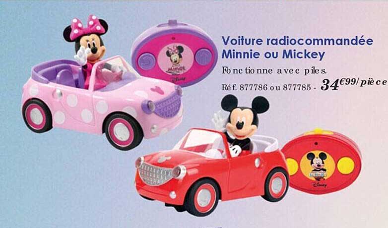 Voiture radiocommandée Minnie