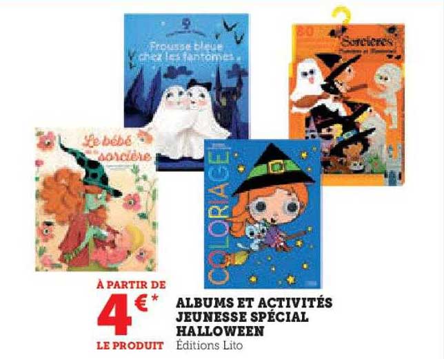 Promo Albums Et Activit s Jeunesse Sp cial Halloween Chez Hyper U 