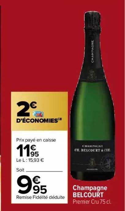 Carrefour Market Champagne Belcourt Premier Cru