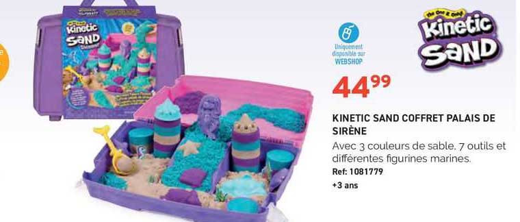 Coffret Kinetic Sand - Univers Pat' Patrouille Avec Moules Et Figurine Ryder