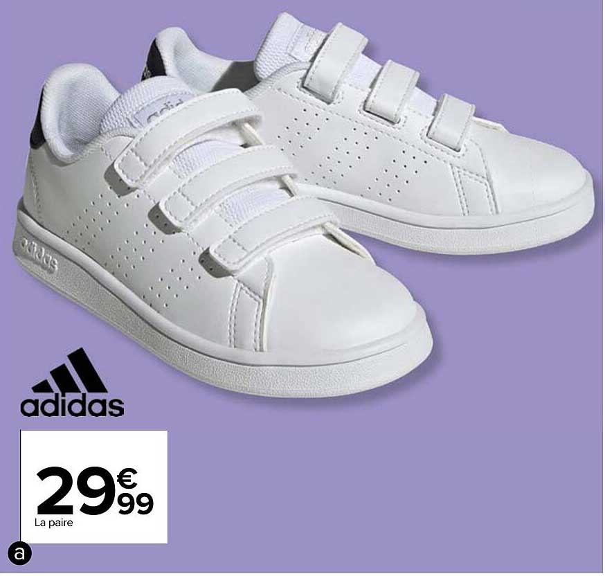 Promo Adidas La Paire chez Carrefour - iCatalogue.fr