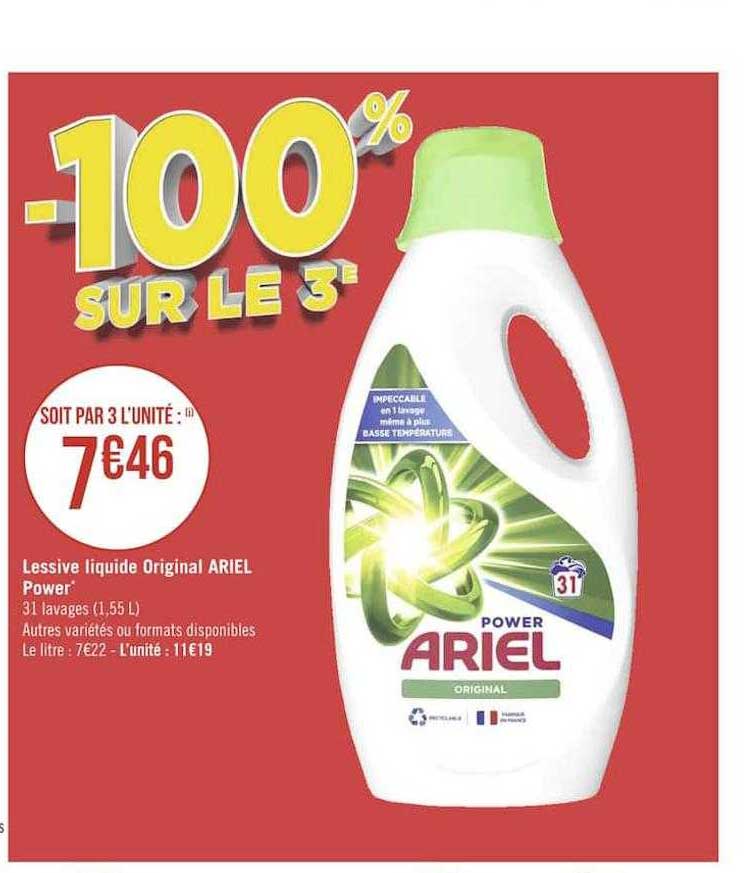 Ariel Power Original 58 Doses
