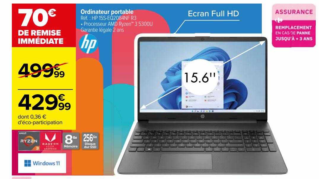 PC Portable HP, Achat Ordinateur Portable
