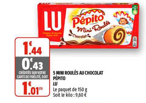 Offre Pepito Lu Chez Auchan