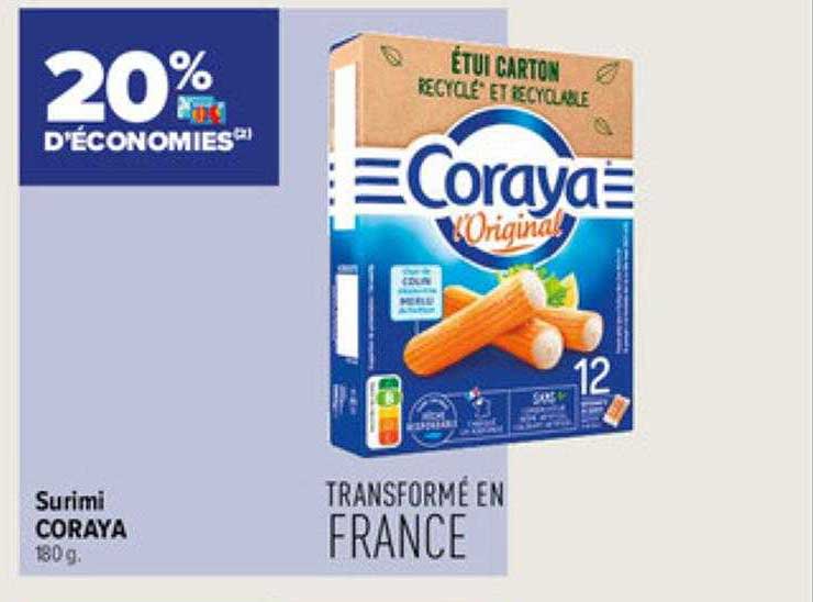 Promo Surimi Coraya chez Carrefour Contact iCatalogue.fr