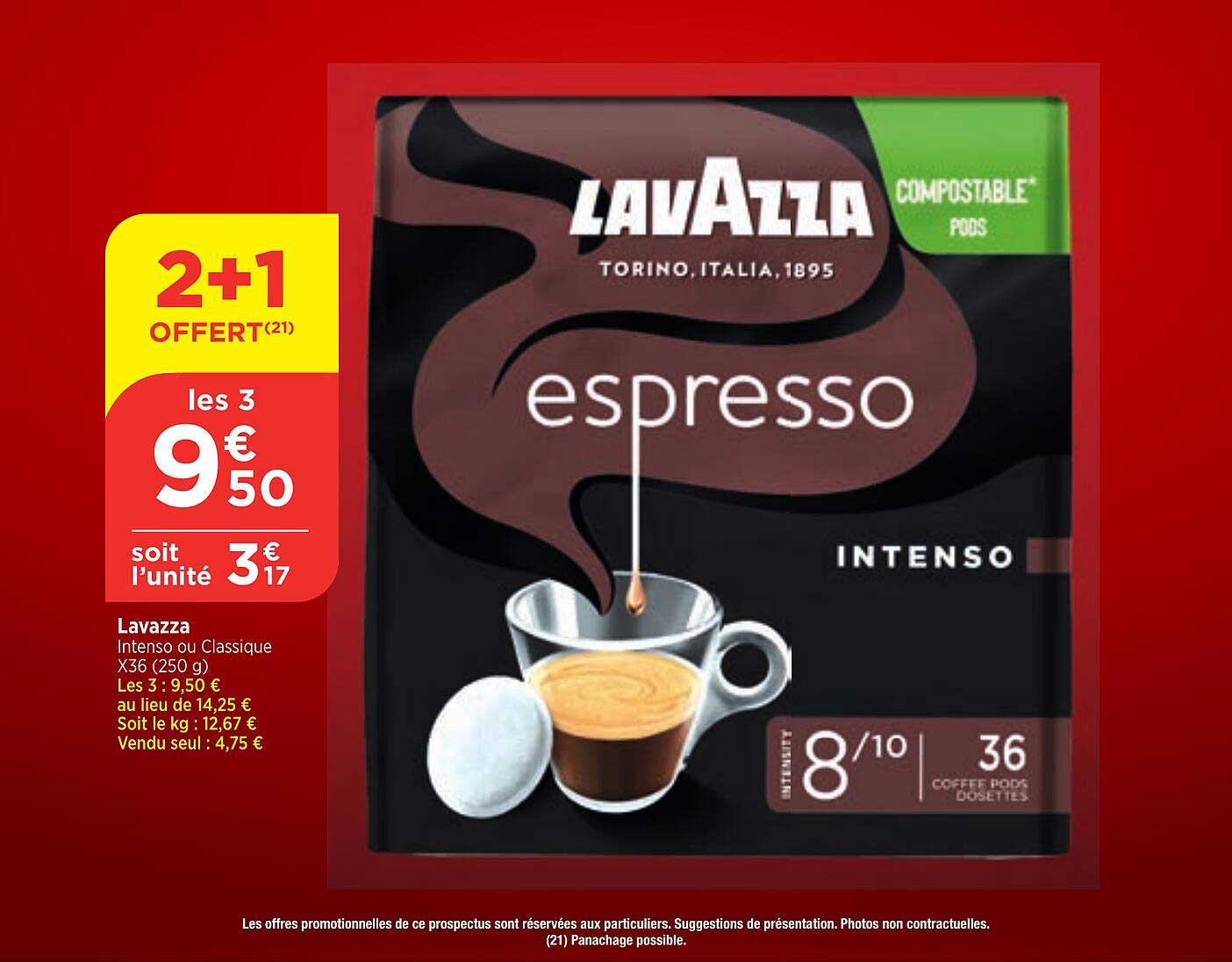Promo Lavazza Intenso Ou Classique chez Maximarché iCatalogue.fr