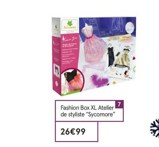 Promo Fashion Box Xl Atelier De Styliste chez Monoprix