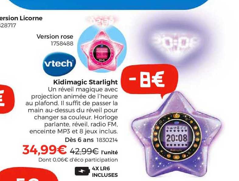 Promo Kidimagic Starlight chez PicWicToys 