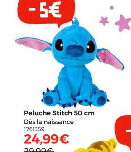 Promo Peluche Stitch 50 Cm chez PicWicToys 