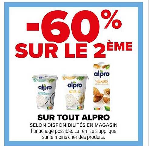 Promo Alpro chez Carrefour - iCatalogue.fr