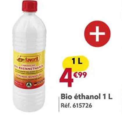 GiDeli Bioethanol 10L Geruchlos 96,6% - Hochreines Ethanol Für Ethanolkamine Innen & Außen