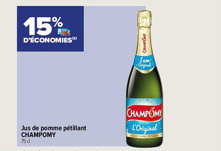 Carrefour City Jus De Pomme Pétillant Champomy