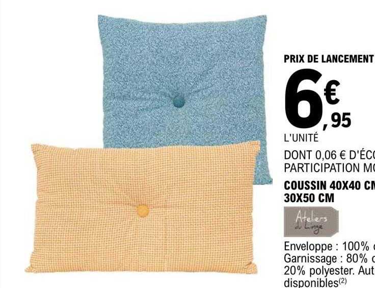 Federa Per Cuscino Effetto Loto 50x50 Cm – 2 Pezzi, Impermeabile, Poliestere Mélange, Cerniera, Per Interni/Esterni, Rosso