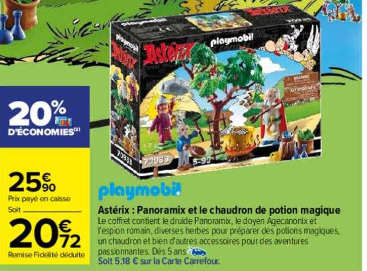 70933 - Playmobil Astérix - Le Chaudron de potion magique