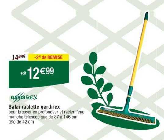 Promo Balai Raclette Gardirex chez Cora - iCatalogue.fr