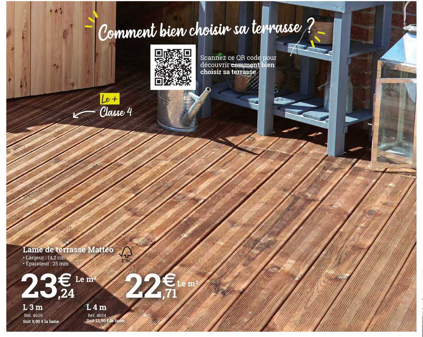 Planche Terrasse Brico Depot