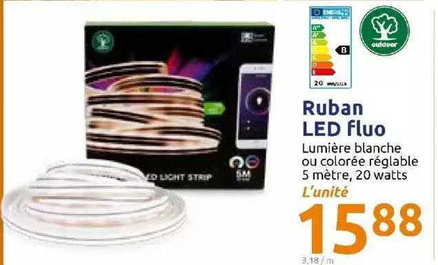 Strait thong Preference R Offre Ruban Led Fluo chez Action