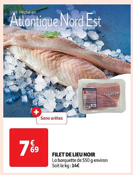 Promo Filet De Lieu Noir Chez Auchan Drive Icatalogue Fr