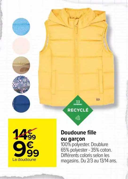 Doudoune Enfant Garçon/Fille - Manteau Chaud Hiver, Style Manga/Agent De Sécurité, Pour Ski, Jeu, Déguisement