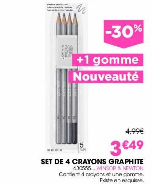 Promo Set De 4 Crayons Graphite Chez Rougier Pl ICatalogue fr Promo Set De 4 Crayons Graphite Chez Rougier Pl ICatalogue fr