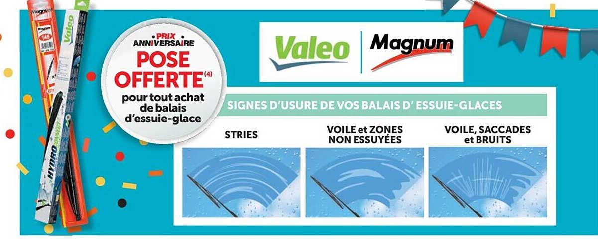 Balai essuie glace Magnum (à l'unité) - Provence Outillage
